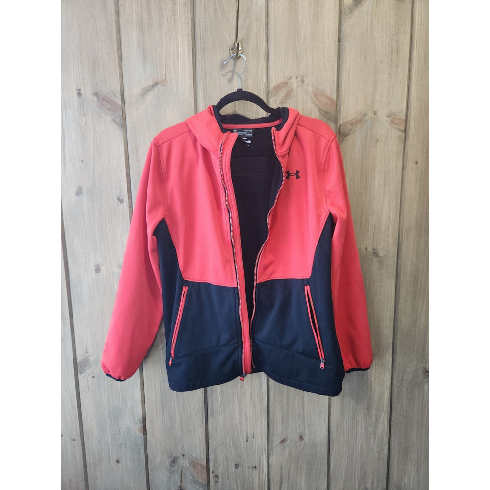 underarmour zip-up hoodie, sz youth XL